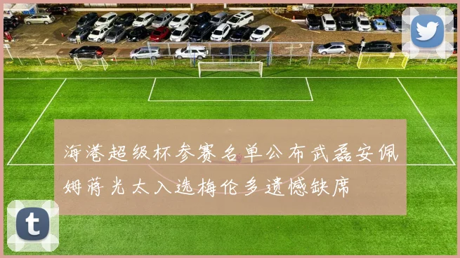 海港超级杯参赛名单公布武磊安佩姆蒋光太入选梅伦多遗憾缺席